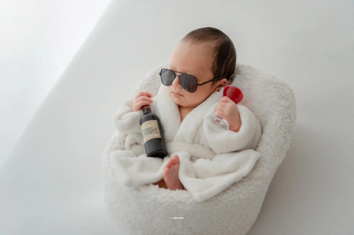 海盐宝宝额头高聪明有福气